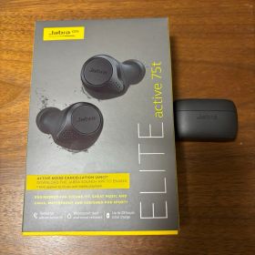 Jabra Elite Active 75t ワイヤレスイヤホン(ブラック)