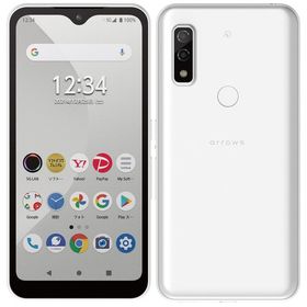 【SIMフリー】arrows We A101FC ホワイト 利用制限保証 Softbank版