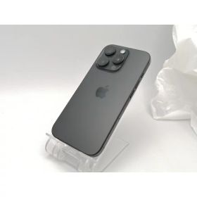 【中古】Apple docomo 【SIMフリー】 iPhone 16 Pro 128GB ブラックチタニウム MYMV3J/A【ECセンター】保証期間1ヶ月【ランクA】