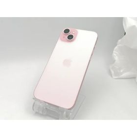 【中古】Apple 国内版 【SIMフリー】 iPhone 15 Plus 512GB ピンク MU0U3J/A【ECセンター】保証期間1ヶ月【ランクA】