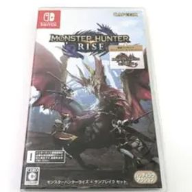 Switch ソフト モンスターハンターライズ サンブレイクセット