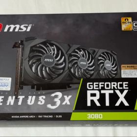 新品未開封／GeForce RTX 3080 VENTUS 3X 10G OC