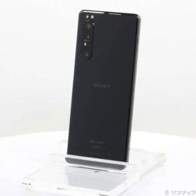 ソフマップ 〔中古品〕 Xperia 1 II 128GB ブラック SO-51A docomoロック解除SIMフリー【295】
