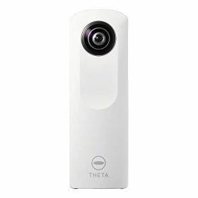 【中古】「非常に良い」RICOH デジタルカメラ RICOH THETA m15 (ホワイト) 全天球 360度カメラ 0910700