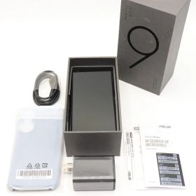 【美品】ASUS Zenfone 9 ミッドナイトブラック 5.9型ワイド 128GB スマートフォン エイスース 本体
