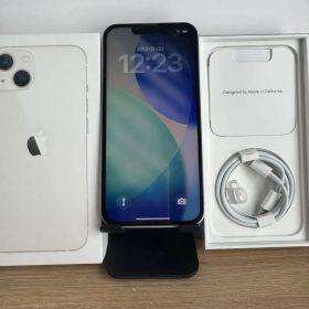 iPhone 13 スターライト128GB BT100%液晶新品※説明文必読