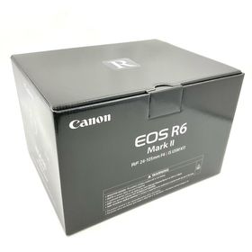 キヤノン(Canon)の【全額返金保証】【最速発送】Canon デジタル一眼 EOS R6 Mark II RF24-105L IS USM レンズキット ブラック 新品未開封 即納OK(ミラーレス一眼)