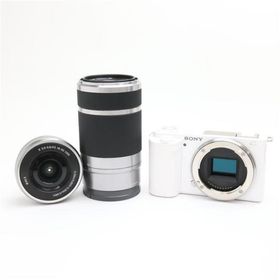 《良品》SONY VLOGCAM ZV-E10 ダブルズームレンズキット ZV-E10Y W