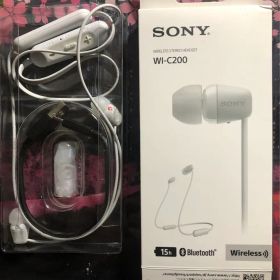 ワイヤレスイヤホン(SONY WI-C200)