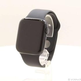 〔中古〕Apple(アップル) Apple Watch SE 第2世代 GPS 44mm ミッドナイトアルミニウムケース ミッドナイトスポーツバンド〔262-ud〕