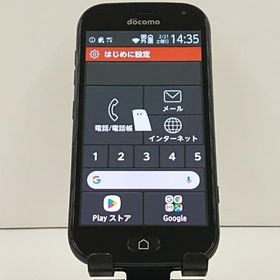 らくらくスマートフォン me F-01L ドコモ ブラック 送料無料 即決 本体 c17417
