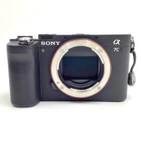 【全額返金保証】【最速発送】Sony デジタル一眼 α7C ILCE-7C ボディ [ブラック] ブラック 美品 動作確認済