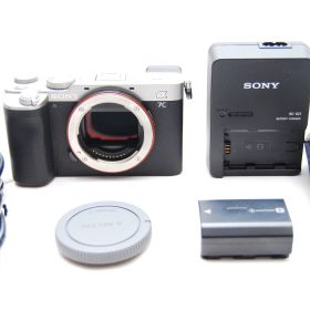★極上美品 ショット数5174回♪ SONY ミラーレス一眼カメラ α7C ボディ シルバー ILCE-7C S ★