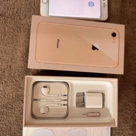 iPhone 8 ゴールド 64GB SIMフリー 付属品完備