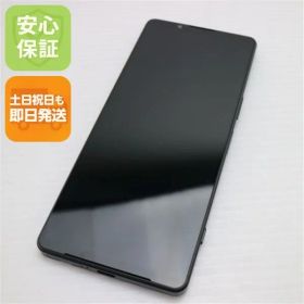 美品 Xperia 1 IV SOG06 ブラック スマホ 白ロム 土日祝発送OK 03000