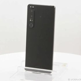 ソフマップ 〔中古品〕 Xperia 1 IV 512GB ブラック XQ-CT44 SIMフリー【349】