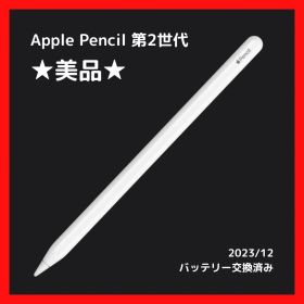 【美品】Apple Pencil 第2世代 2023/12バッテリー交換済み
