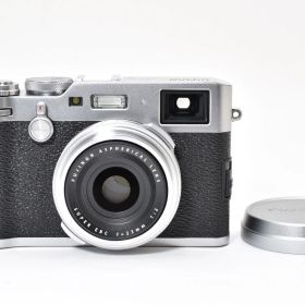 ★レンズ光学極上★ フジフイルム FUJIFILM X100F シルバー 《ショット数1回・レンズキャップ付き！》★完動品★ #021P541A512043