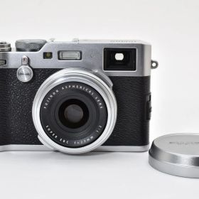 ★レンズ光学極上★ フジフイルム FUJIFILM X100F シルバー 《ショット数118回・レンズキャップ付き！》★完動品★ #021P541A512042