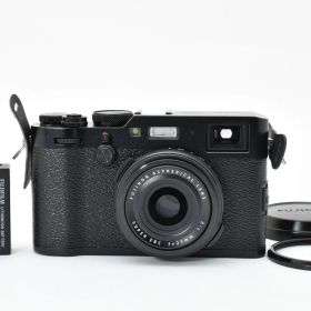 ★極上品★フジフイルム FUJIFILM X100F ブラック 《ショット数：760回》★ LL1060#6460
