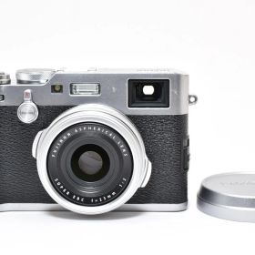 ★光学極上★ フジフイルム FUJIFILM X100F シルバー 《ショット数25回・ボディキャップ付き！》★完動品★ #411P951A512029