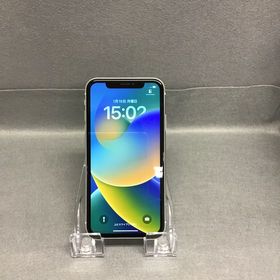 超美品 国内版 SIMフリーiPhoneXR 64GB ホワイト色