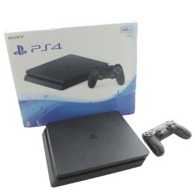 SONY ソニー プレステーション4 PlayStation4 PS4 ゲーム機 テレビゲーム 箱付き 黒 ブラック CUH-2200A /MW ■GY11