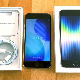 【美品】iPhone SE (第3世代) ホワイト 64GB 本体