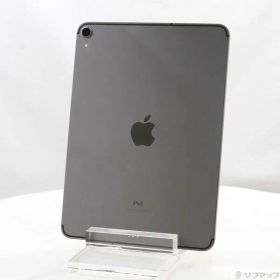 【中古】Apple(アップル) iPad Pro 11インチ 64GB スペースグレイ MU0M2J／A SIMフリー 【305-ud】