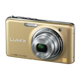 パナソニック デジタルカメラ LUMIX FX77 レオパードゴールド DMC-FX77-N