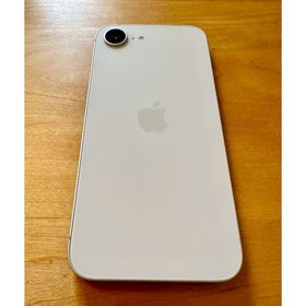 アップル(Apple)のアップル iPhone16e 128GB ホワイト（simロック解除済）ほぼ新品(スマートフォン本体)