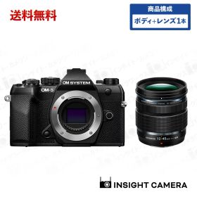 OM SYSTEM OM-5 Mark II ボディ ブラック + 12-45mm PROレンズセット M.ZUIKO DIGITAL ED 12-45mm F4.0 PRO ブラック オーエム システム（出荷後転送不可）
