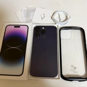 iPhone14ProMax 512GB ディープパープル SIMフリー 美品