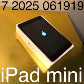 7 2025 061919 美品 iPad mini アイパッドミニ 黒ブラック