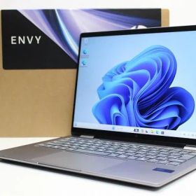 美品 ノートパソコン Windows11 中古 ハイスペック HP ENVY x360 14-fc0016TU Core Ultra5 メモリ16GB SSD512GB タッチパネル カメラ