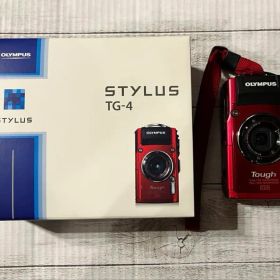 OLYMPUS STYLUS TG-4 tough レッド 本体と箱付き