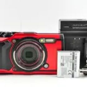 美品 OLYMPUS TOUGH TG-6 レッド デジカメ