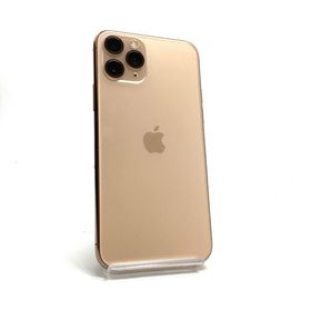 アップル(Apple)の【全額返金保証】【最速発送】Apple iPhone iPhone 11 Pro 256GB ゴールド docomo 動作確認済(スマートフォン本体)