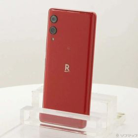 【中古】楽天 Rakuten Hand 5G 128GB クリムゾンレッド P780 楽天 SIMフリー 【251-ud】