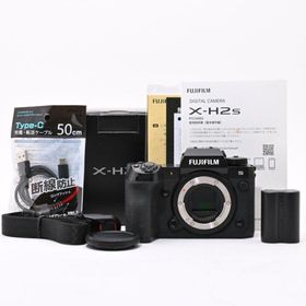 ＜良品＞FUJIFILM X-H2S ボディ｜シャッター15,669枚｜動作良好(ミラーレス一眼)