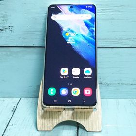 au Galaxy S21 5G SCG09 ファントムホワイト 美品 567