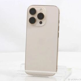 ソフマップ 〔中古品〕 iPhone16 Pro 256GB デザートチタニウム MYN23J／A SIMフリー【295】