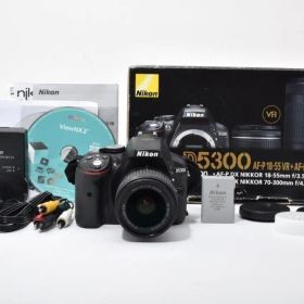 【箱付き】 Nikon ニコン D5300 レンズキット デジタル一眼カメラ