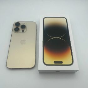 ■iPhone 14Pro 128GB ゴールド MQ073J/A バッテリー100％ 利用制限◯ A26-597
