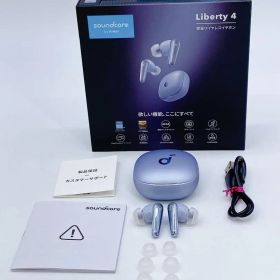 Anker Soundcore Liberty 4 スカイブルー イヤホン
