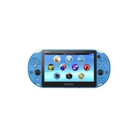 中古PSVITAハード PlayStation Vita本体 Wi-Fiモデル アクア・ブルー[PCH-2000]