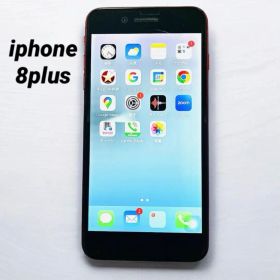 iPhone8 Plus 64GB レッド au 傷あり 動作確認済み