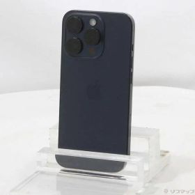 ソフマップ 〔中古品〕 iPhone15 Pro 128GB ブルーチタニウム MTUA3J／A SIMフリー【305】