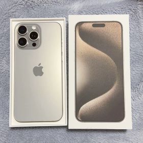 Apple iPhone 15ProMax 本体 ナチュラルチタニウム