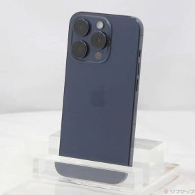 ソフマップ 〔中古品〕 iPhone15 Pro 256GB ブルーチタニウム MTUG3J／A SIMフリー【269】